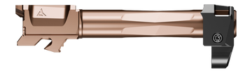 Radian Weapons Afterburner + RAMJET 9mm Fluted Barrel & Muzzle Brake - Glock 19/45 Gen 6