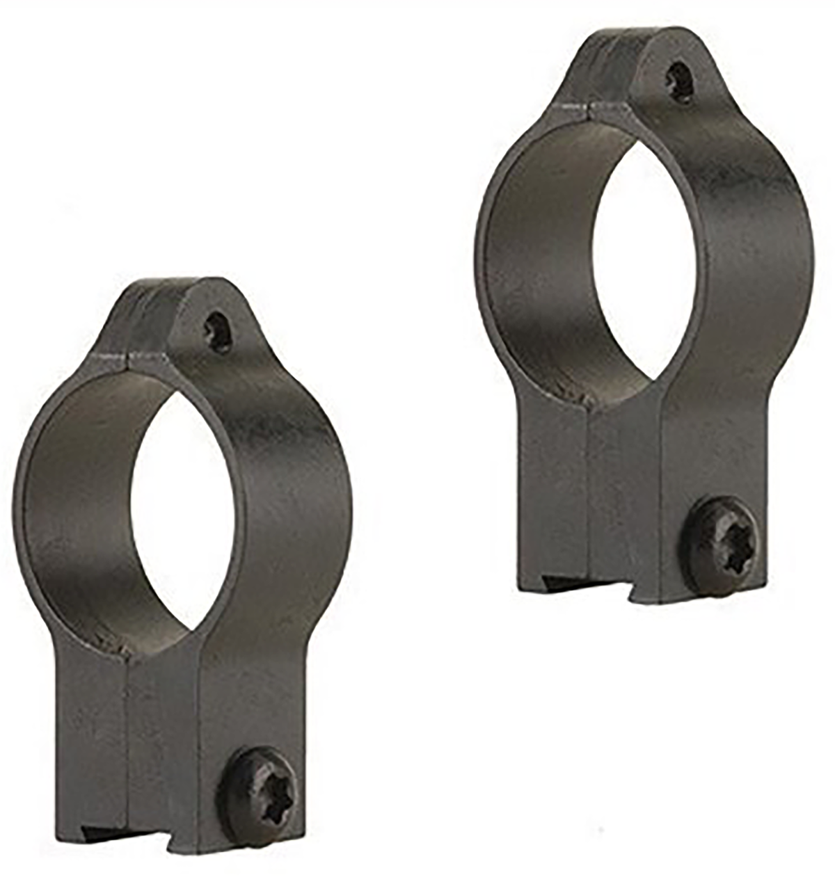 Talley 22CZRL Rimfire Rings 1in Low 0 MOA - CZ 452/455/457/512/513 Black Anodized