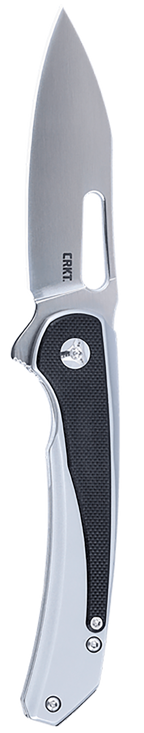 Columbia River Padawan 3.01" Folding Wharncliffe Plain Brushed Satin 14C28N Frame Lock Knife
