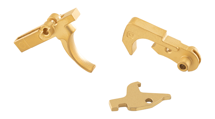 Luth-AR LRPK-THDTIN AR-15 3-Piece Trigger Group - Titanium