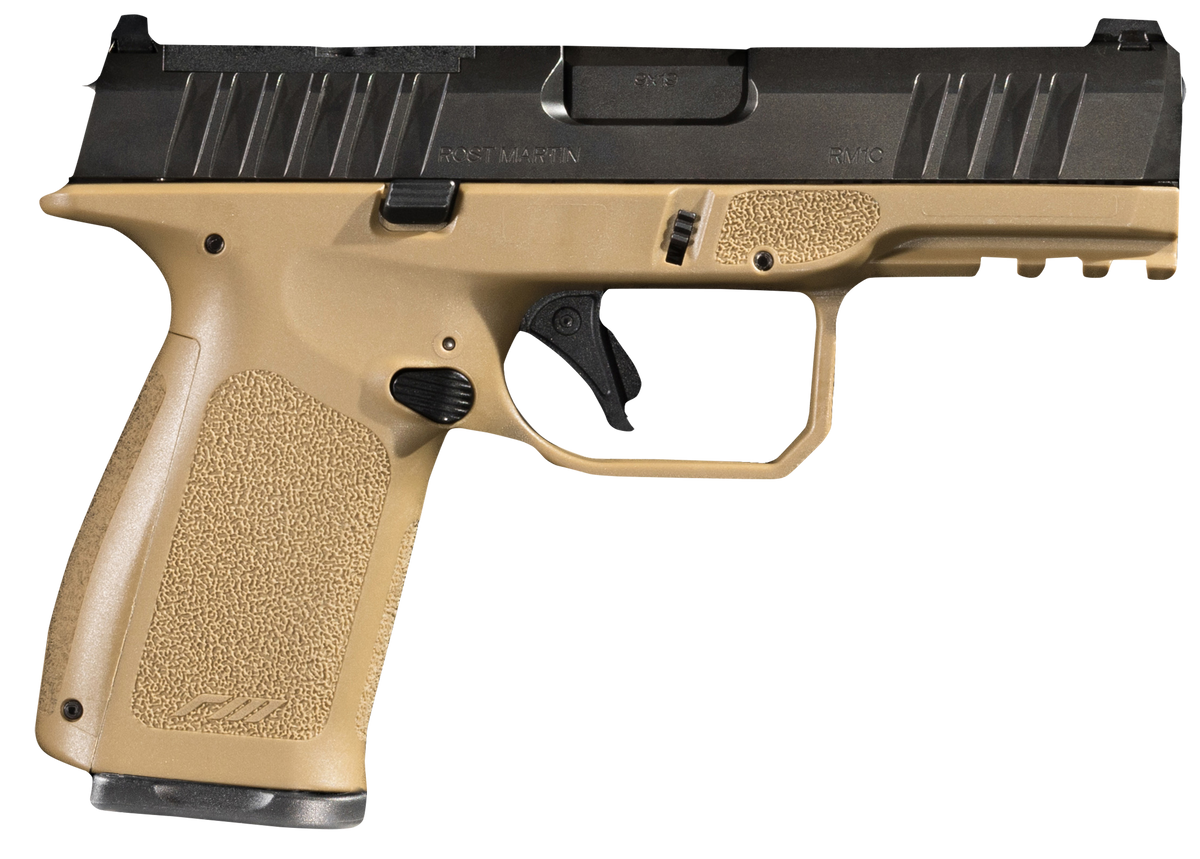 Rost Martin RM1C 9mm Luger 4" 17+1 Striker-Fired Pistol - FDE Frame