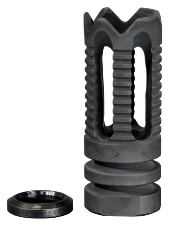 Yankee Hill 285C2 Phantom Flash Hider with Teeth 5.56x45mm NATO 1/2x28 Black Steel - AR Platform