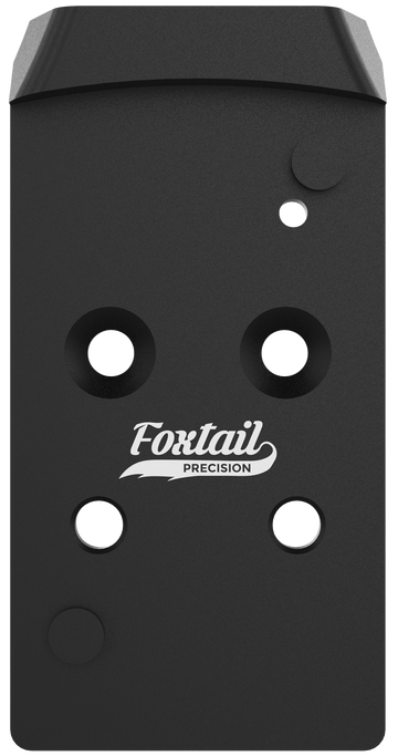 Foxtail Precision 100017 Rear Sight Dovetail Optic Adapter Plate for CZ P10 - Holosun 407K/507K Footprint