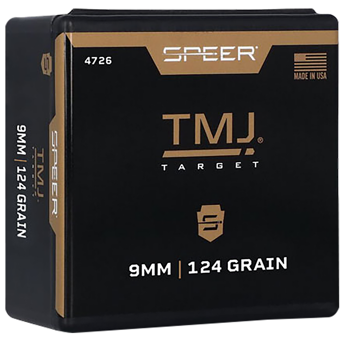 Speer Ammo 4726 TMJ Value Pack 9mm .355 124gr Total Metal Jacket - 600/Box