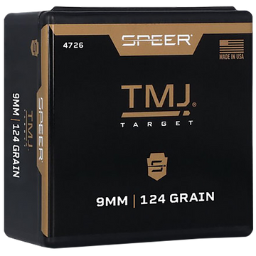 Speer Ammo 4726 TMJ Value Pack 9mm .355 124gr Total Metal Jacket - 600/Box