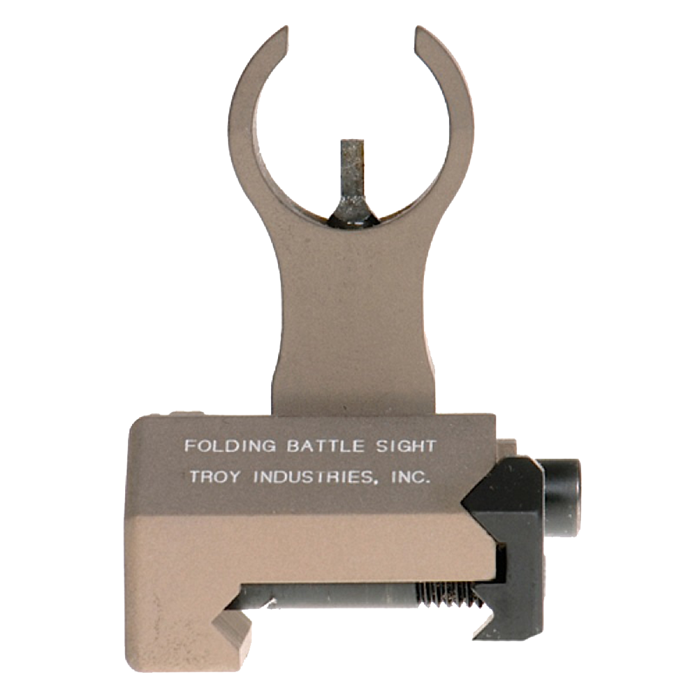 Troy Industries Front Folding BattleSight HK - Flat Dark Earth Hardcoat Anodized