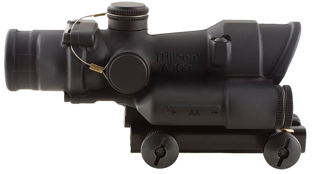 Trijicon 100390 ACOG 4x32mm LED Illuminated Green Crosshair .223/5.56 BDC Riflescope - Matte Black