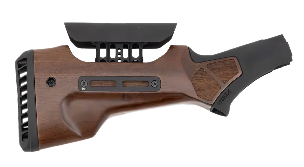 WOOX Bravado Stock X Model Walnut 10.75" OAL Ambidextrous