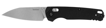 Kershaw Bel Air XL 3.4" Folding Reverse Tanto Plain Stonewashed CPM MagnaCut - Black G10