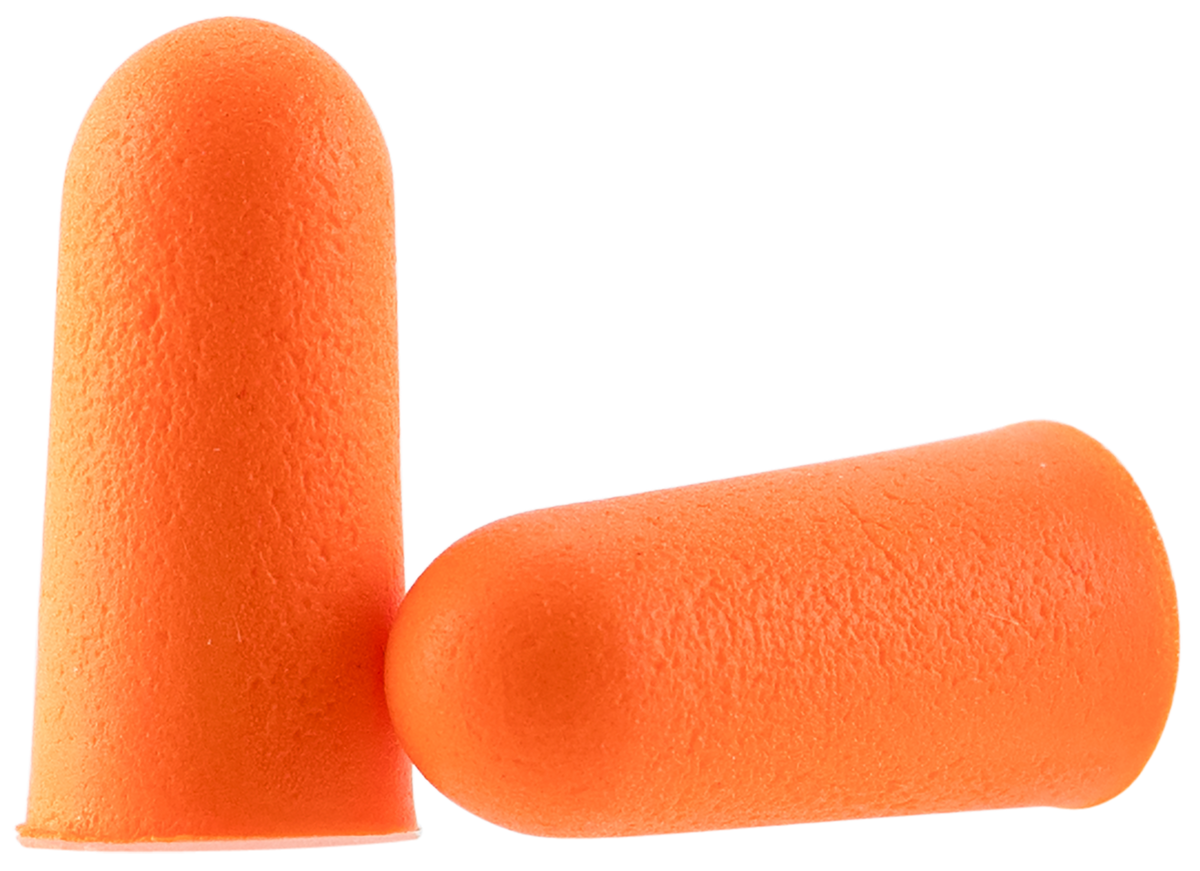 Walkers Game Ear Foam Ear Plugs 32 dB Orange 7 Pair w/ Aluminum Carry Canister