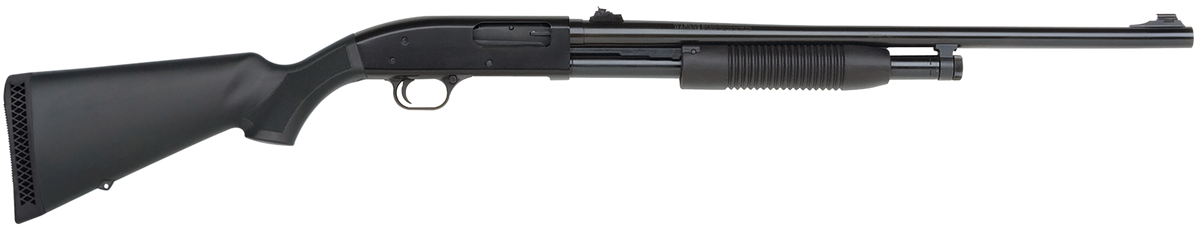 Maverick Arms 88 Slug 12 Gauge 24" 3" 5+1 Pump Action Shotgun - Rifle Sights, Black Synthetic Stock