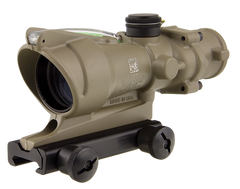 Trijicon ACOG 4x32mm Dual Illuminated Green Crosshair .223/5.56 BDC Riflescope - FDE