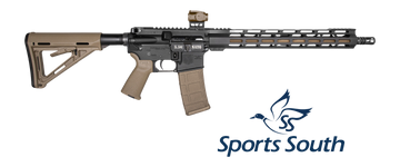 Diamondback DB15 5.56 NATO 16" 30+1 Semi-Auto AR-15 Rifle - Flat Dark Earth/Black Cerakote