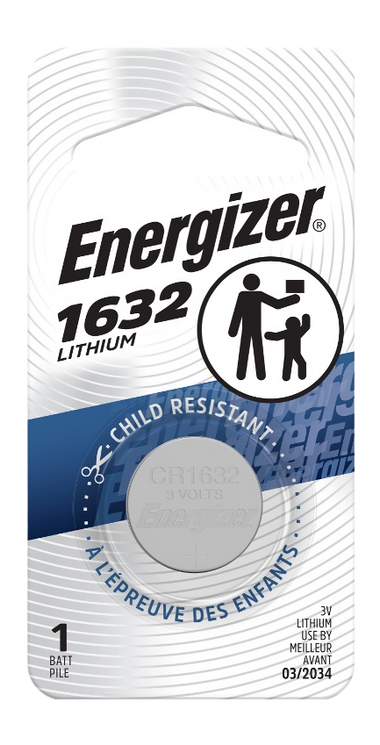 Rayovac ECR1632BP CR1632 3V Lithium Coin Cell Batteries (6-Pack)