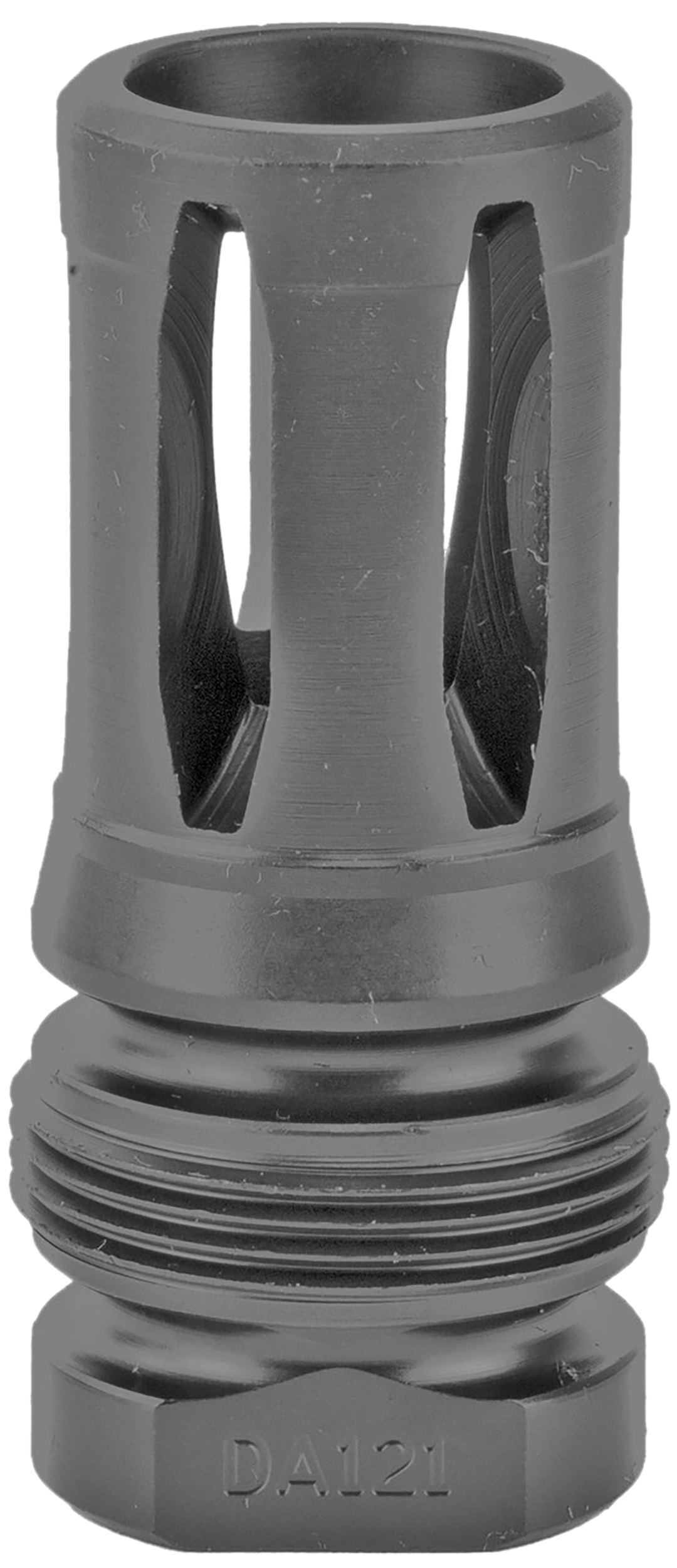 Dead Air Xeno A1 Flash Hider 1/2x28 2.16" Black Nitride 4140 Steel