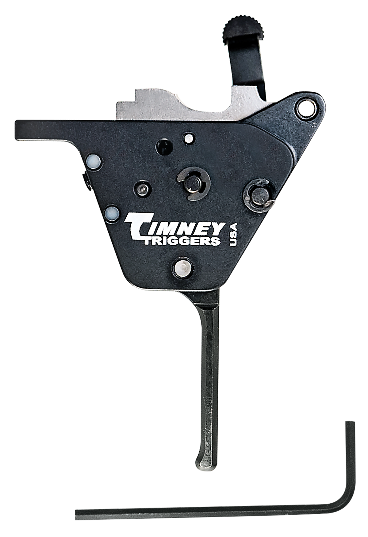 Timney Triggers CZ457ST Replacement Trigger CZ 457 Single-Stage Straight 10oz-2lbs Drop-In - Black Oxide