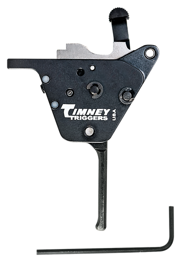 Timney Triggers CZ457ST Replacement Trigger CZ 457 Single-Stage Straight 10oz-2lbs Drop-In - Black Oxide