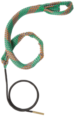 Hoppes BoreSnake Den 40/41 Cal Pistol Bore Cleaner Rope - Bronze Bristle