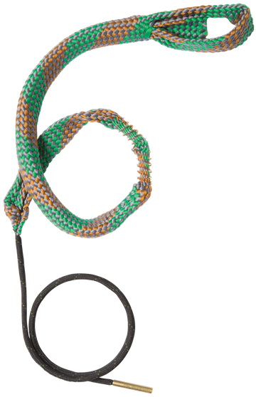 Hoppes BoreSnake Den 40/41 Cal Pistol Bore Cleaner Rope - Bronze Bristle