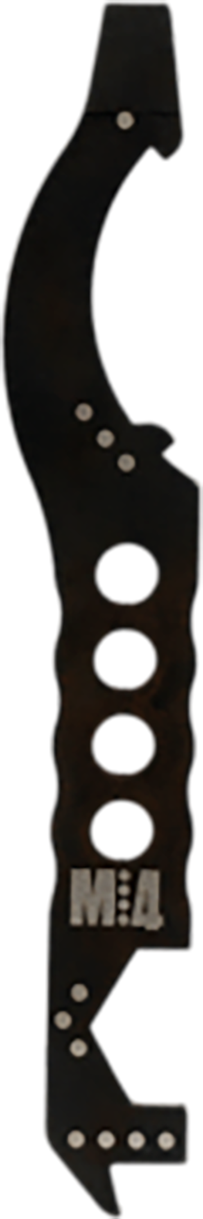 B5 Systems MTR1395 Multi-Tasker Tool Black Barstock for M4 Carbine