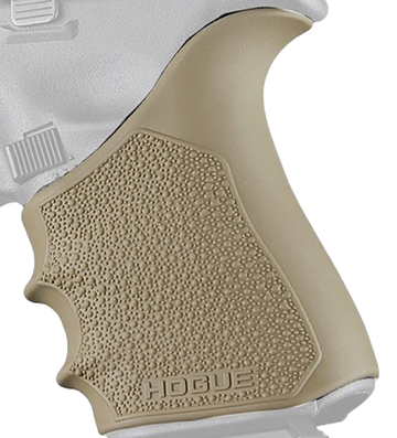 Hogue HandAll Beavertail Rubber Grip Sleeve Flat Dark Earth - Glock 19/23/32/38 Gen 1/2/5