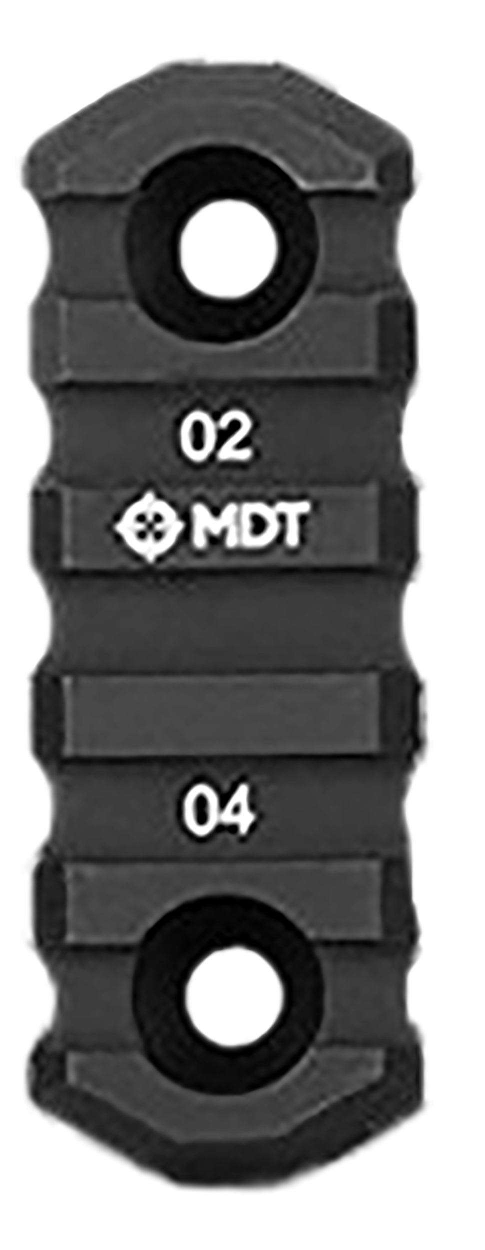 MDT Sporting Goods M-Lok Picatinny Rail Black Anodized 2.5" 5-Slot