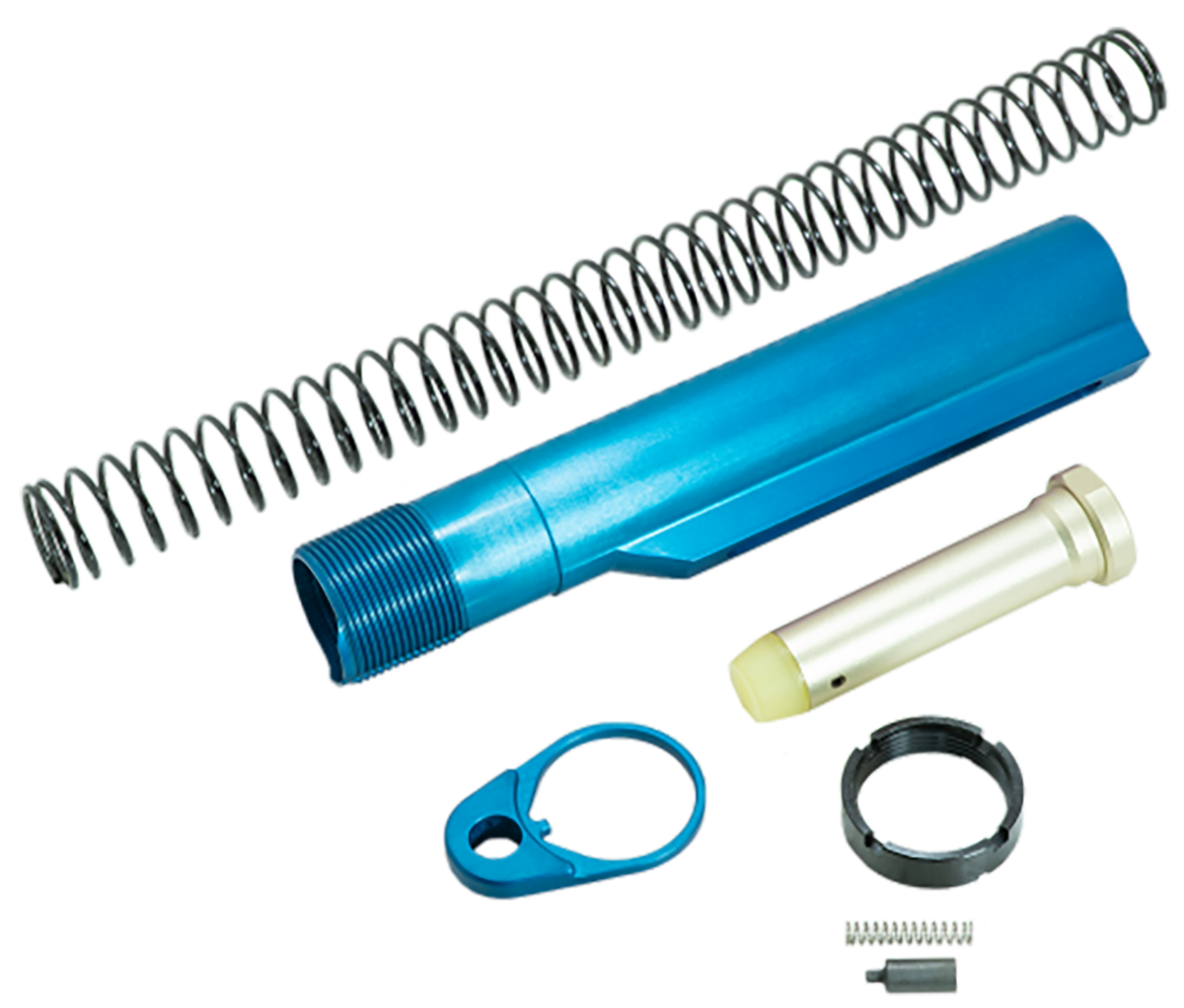 Timber Creek Outdoors ARBTKB AR-15 Buffer Tube Kit Blue Anodized