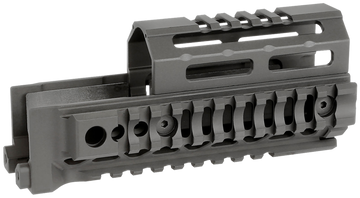 Midwest Industries AK Alpha 6" Quad Rail Handguard - Black - AK-47/AK-74