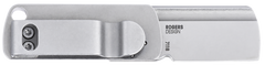 Columbia River 7118 Box Key 1.24" Folding Plain Stonewashed 12C27 Sandvik SS Stainless Handle Knife