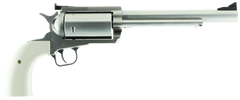 Magnum Research BFR Long Cylinder 45-70 Gov 7.5" 5-Shot SAO Revolver - Bisley White Laminate