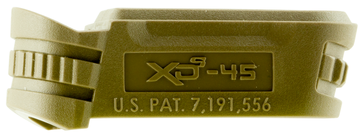 Springfield Armory XD-S Backstrap Sleeve 45 ACP Flat Dark Earth Polymer - #2 Backstrap