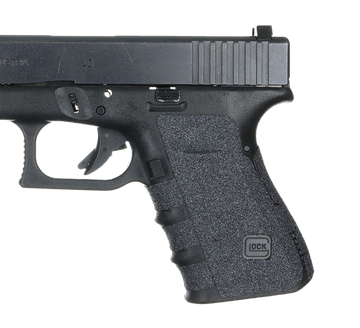 Talon 110G Adhesive Grip for Glock 19/23/25/32/38 Gen4 No Backstrap - Black Granulate