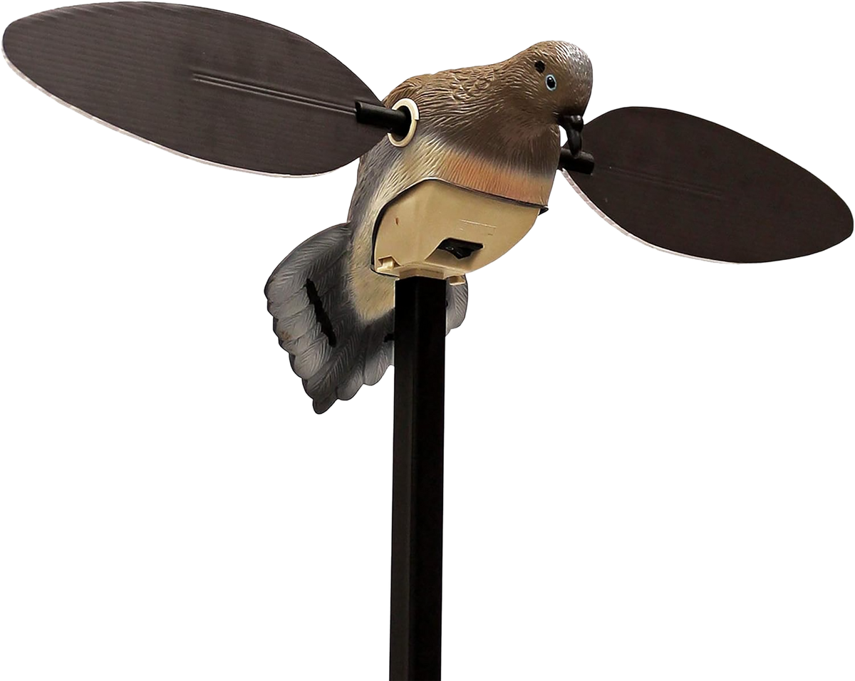 Mojo Outdoors HW2488 Elite Series Dove Spinning Wing Motion Decoy - Multi-Color PVC