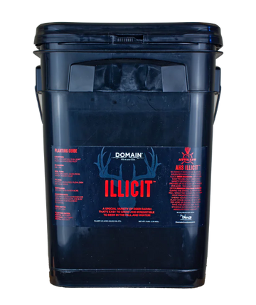 Domain Outdoor Illicit Food Plot Seed 1/2 Acre 3 lb - Deer Radish Blend