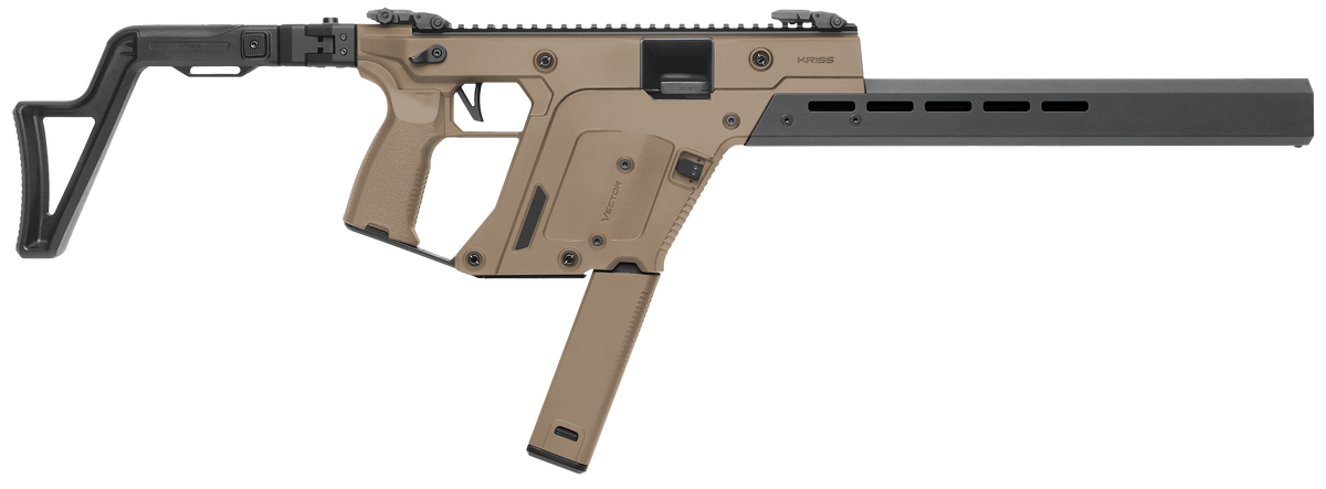 Kriss USA Vector CRB Gen3 9mm Luger 16" 40+1 Semi-Auto Rifle - FDE