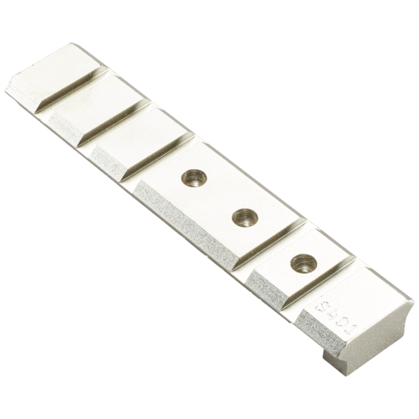 Weaver Mounts 48496 1-Piece Pistol Mount Base Silver Smith & Wesson X-Frame