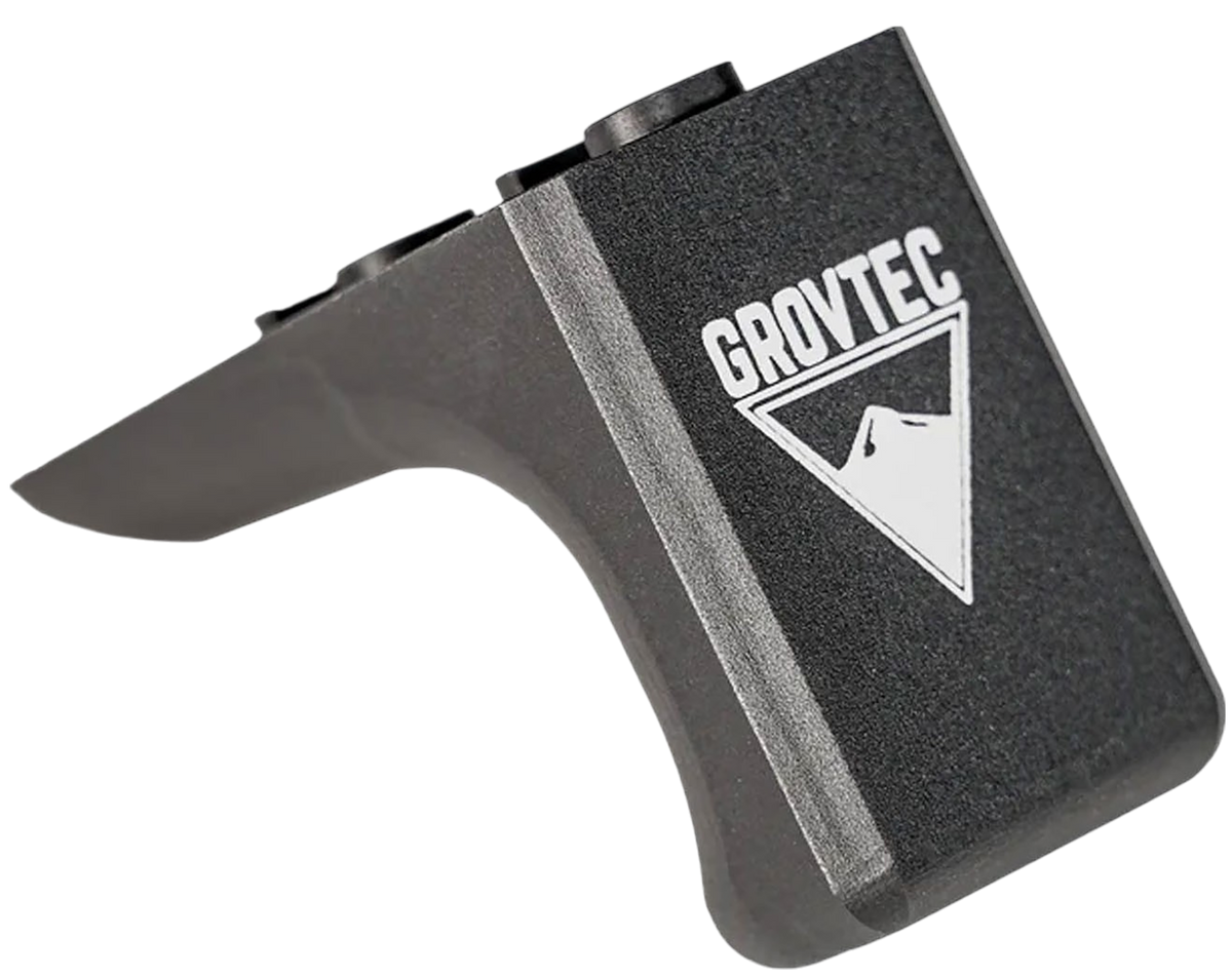 GrovTec G-Stop Reversible Hand Stop M-LOK Black Anodized Aluminum