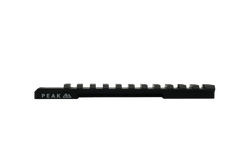 Weatherby J010003 Picatinny Rail Matte Black Aluminum - Model 307 Long Action - 20 MOA