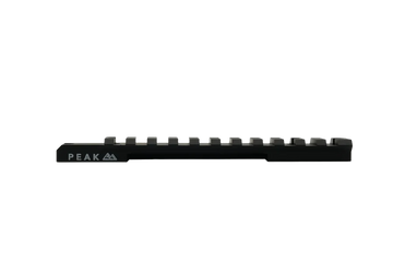 Weatherby J010003 Picatinny Rail Matte Black Aluminum - Model 307 Long Action - 20 MOA