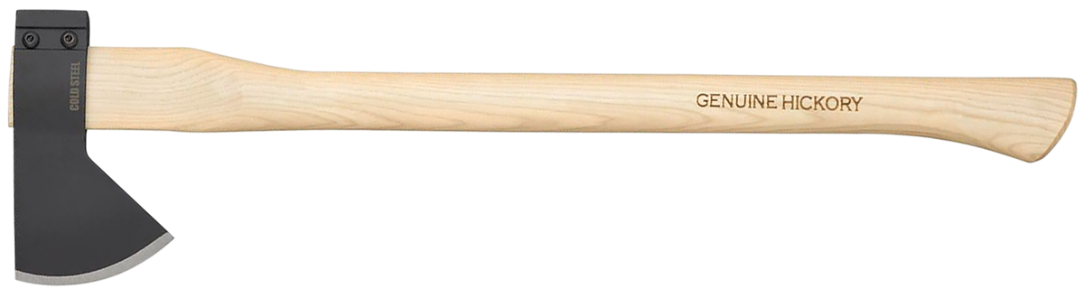 Cold Steel Hudson Bay Camp 3.25" 1055 Carbon Steel Hatchet 12.75" American Hickory Handle
