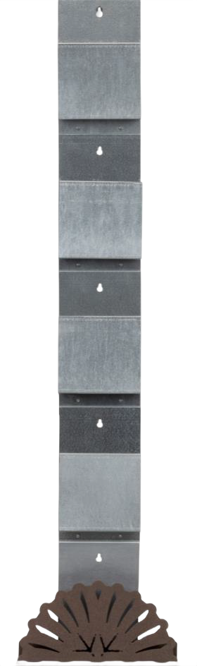 Allen 7258 Turkey Fan & Beard Display Mount 5-Stack with Mounting Hardware