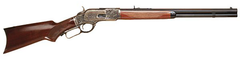 Cimarron 1873 Short Deluxe 38 Special/357 Mag 20" 10+1 Lever-Action Rifle