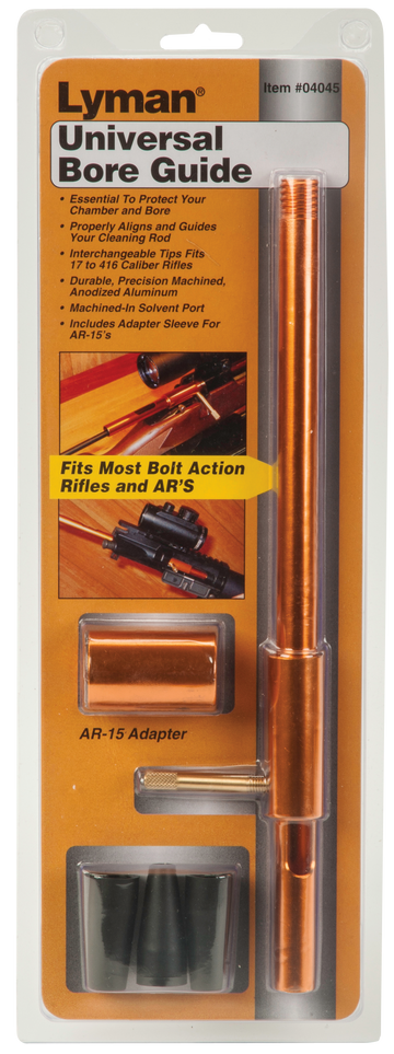 Lyman 04045 Universal Bore Guide Set Multi-Caliber Rifle Aluminum