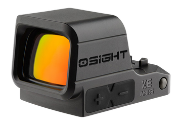 OSIGHT XE 2/6 MOA Dot/32 MOA Circle Multi-Reticle Enclosed Red Dot - Matte Black