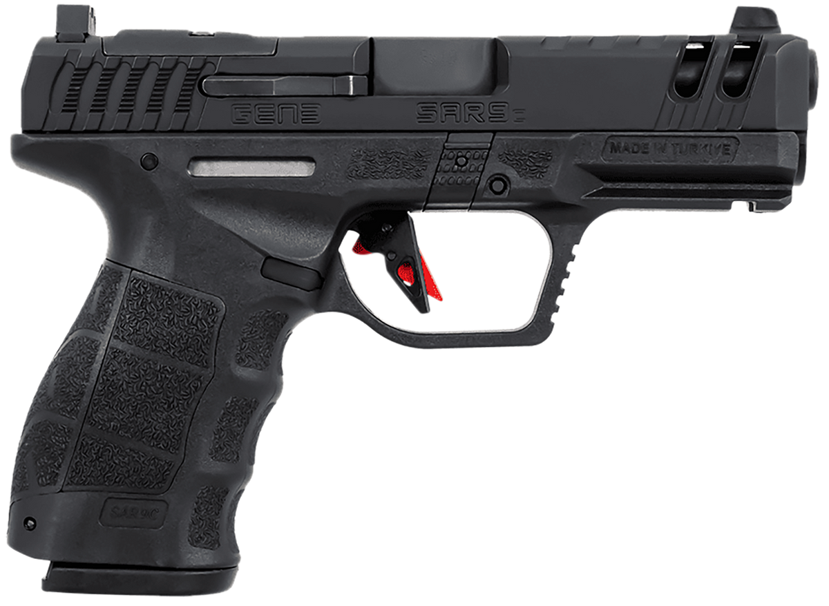 SAR USA SAR9 C Gen3 Compact 9mm Luger 4" 15+1 Semi-Auto Pistol