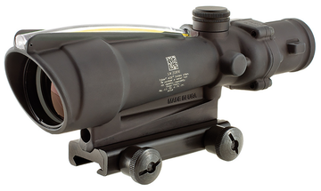 Trijicon ACOG 3.5x35mm .308/7.62 BDC Illuminated Amber Chevron Riflescope - Matte Black