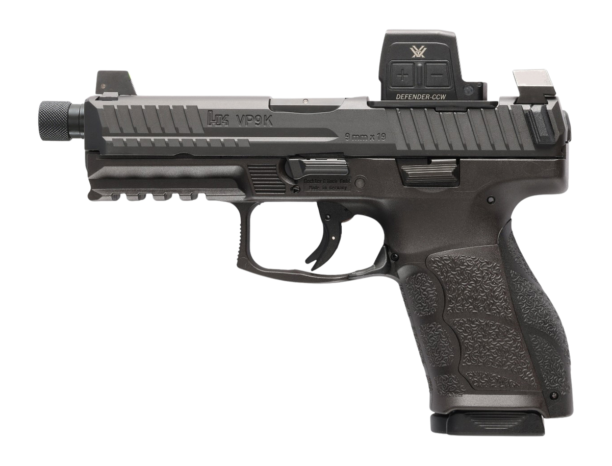 HK VP9A1 K Tactical 9mm 4.70" 10+1 Semi-Auto Pistol w/Vortex CCW