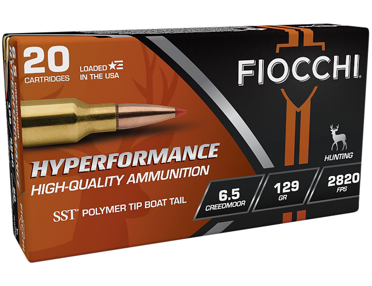 Fiocchi Hyperformance 6.5 Creedmoor 129gr Super Shock Tip - Box or Case