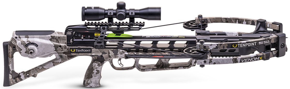 TenPoint Venom X ACUslide Pro-View 400 Vektra Crossbow 390 FPS 215 lb Draw