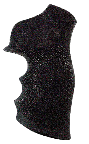 Hogue Monogrip Rubber Grip Finger Grooves Black Fits Ruger GP100/Super Redhawk